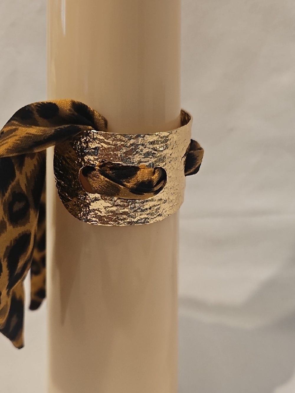 Scarf Cuff Bangle Bracelet - Picture 4 of 9